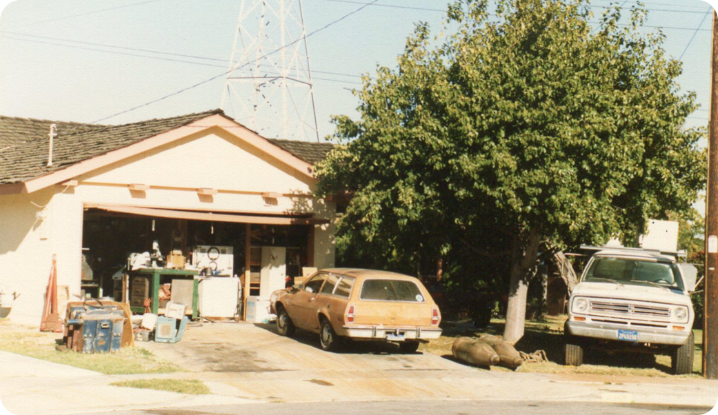 Garage where SeeScan began in 1983